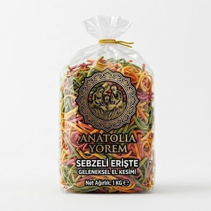 Sebzeli erişte paketi